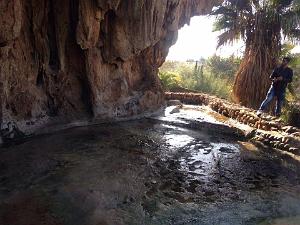 HAMMAM BOU HADJAR  (5) LA SOURCE DES EAUX THERMALES